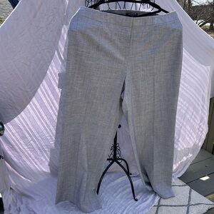 Lafayette 148 New York Light Gray Dress Pants